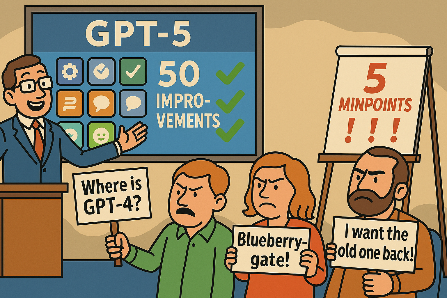 GPT-5 en het eeuwige ritueel van de software-upgrade