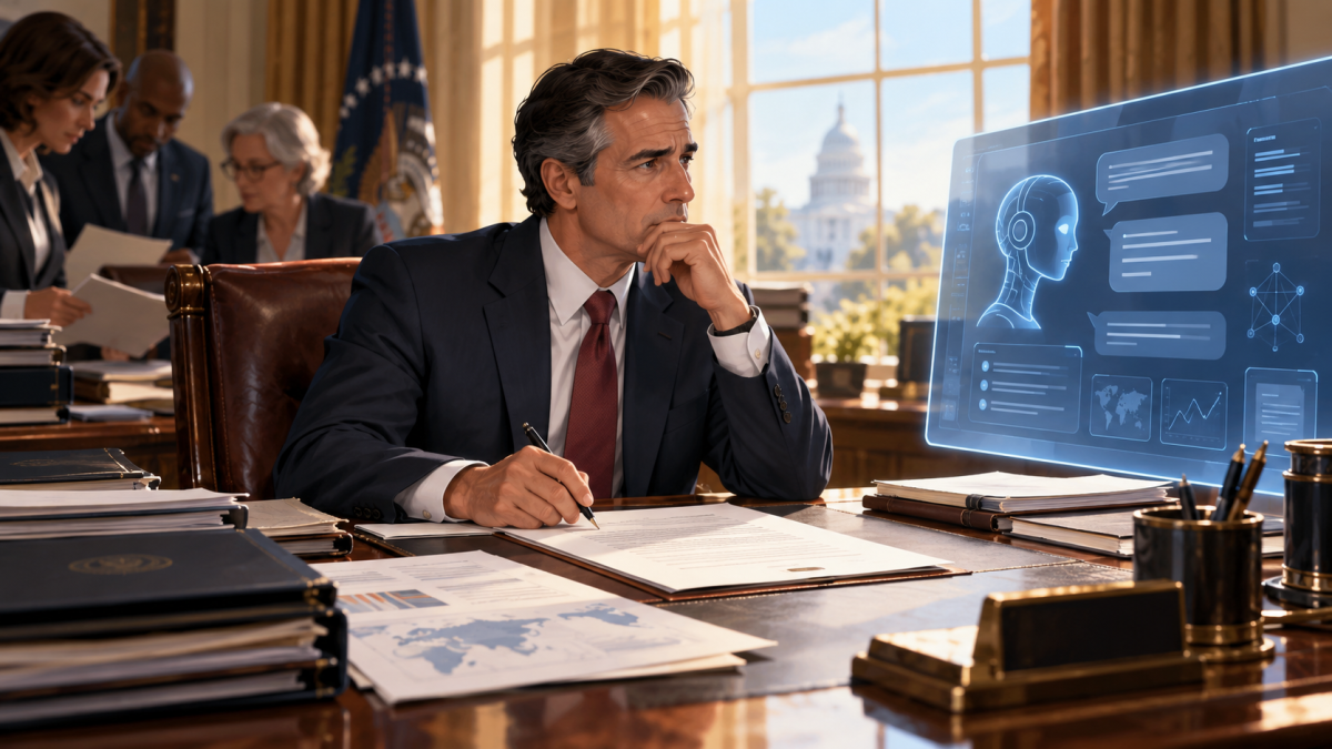 Wat als de president AI om advies vraagt?